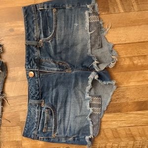 American Eagle jean shorts